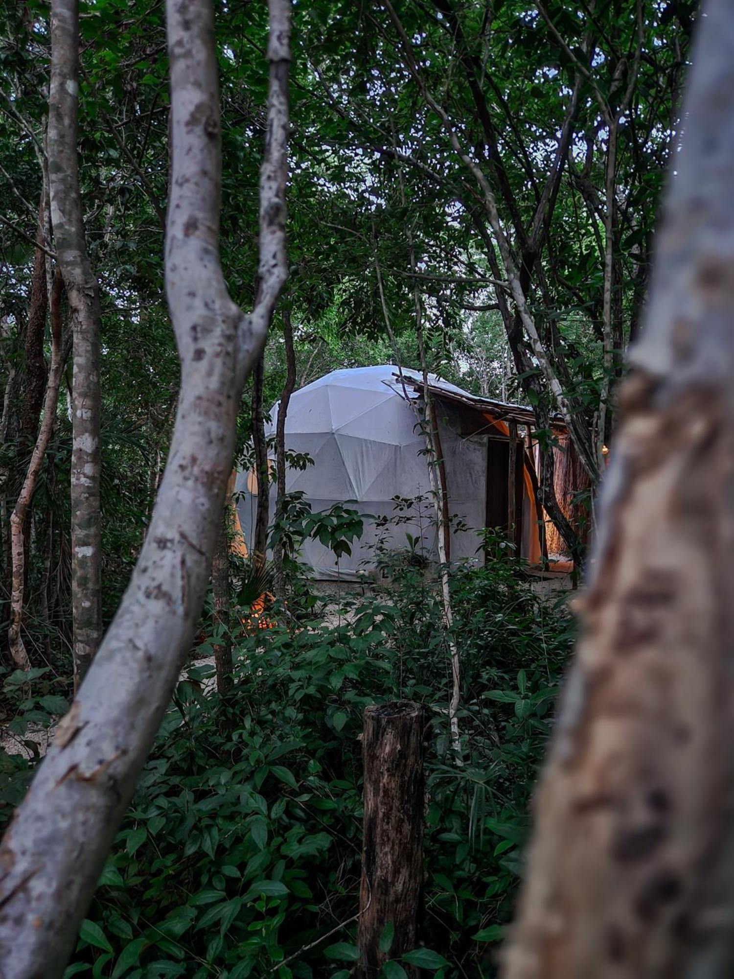 Ku Kuk Glamping Apartamento Chemuyil Exterior foto