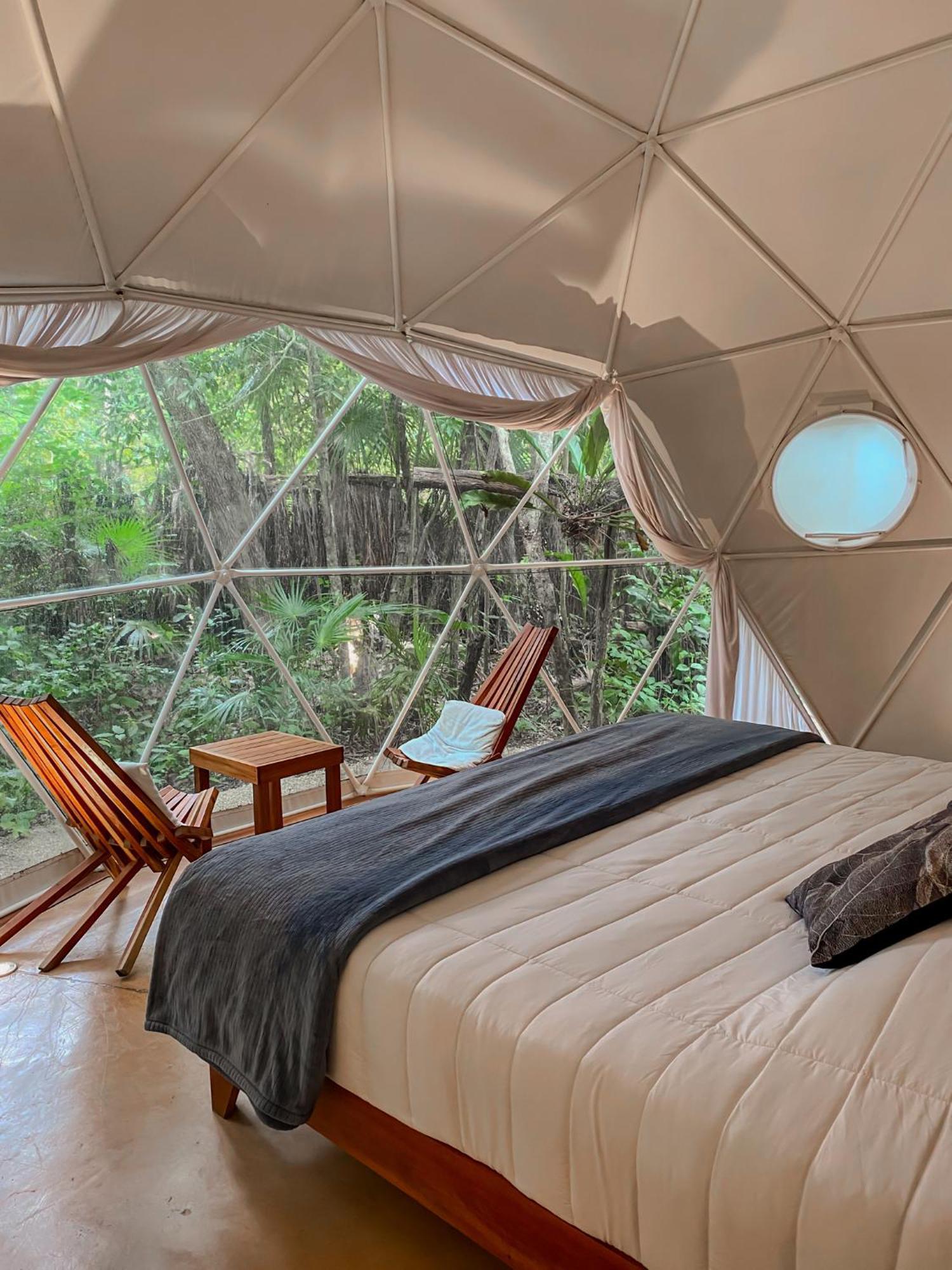 Ku Kuk Glamping Apartamento Chemuyil Exterior foto