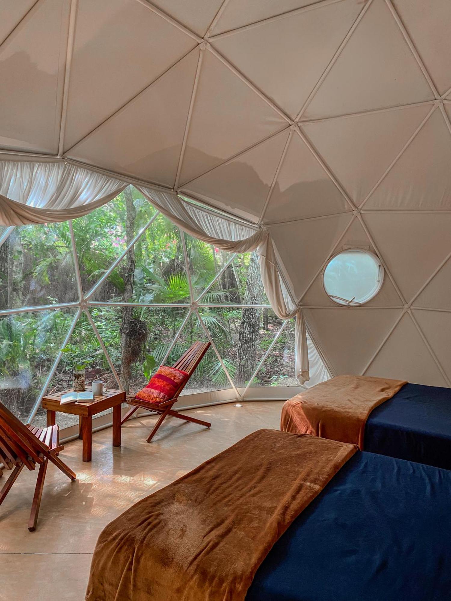 Ku Kuk Glamping Apartamento Chemuyil Exterior foto