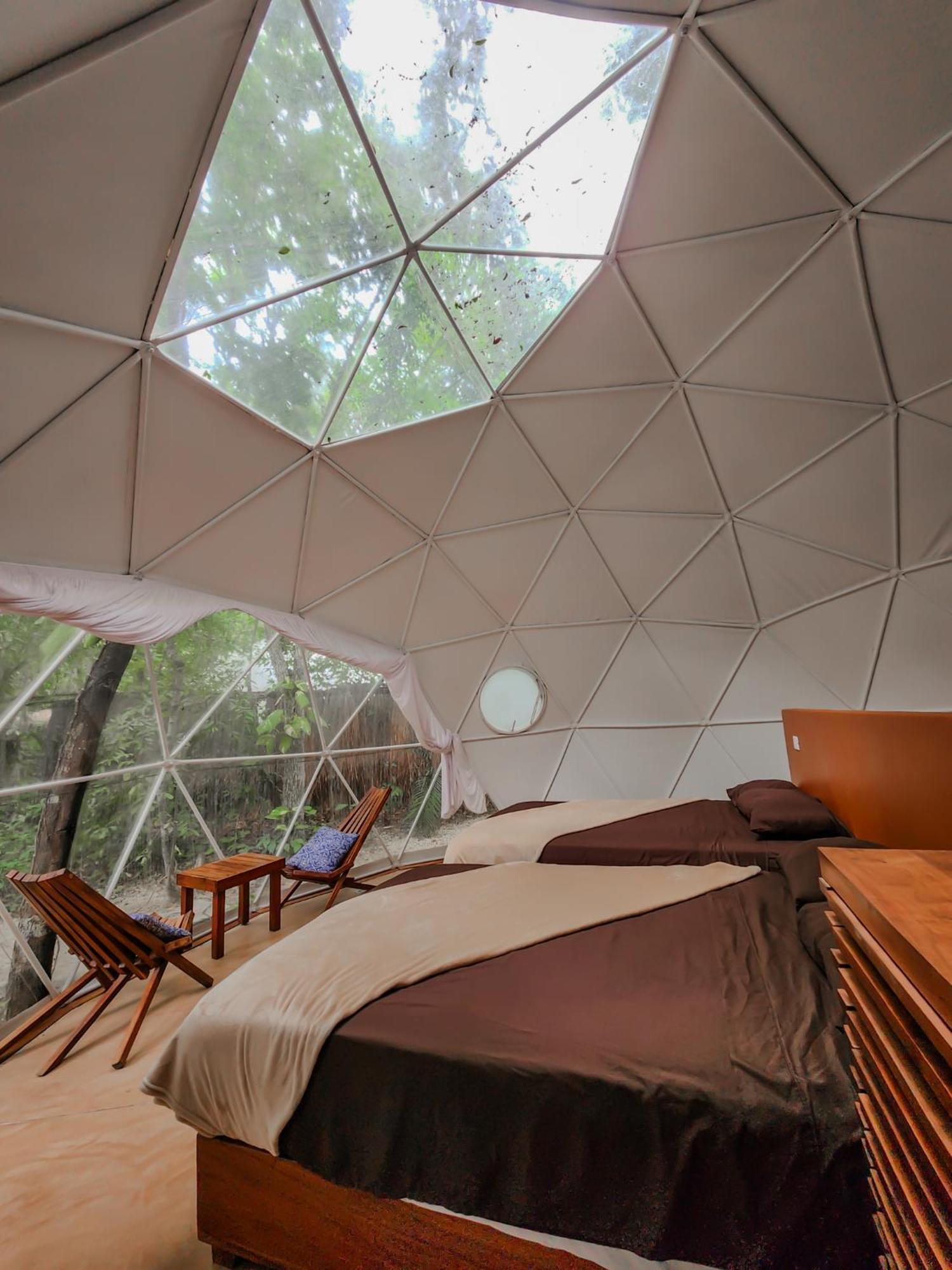 Ku Kuk Glamping Apartamento Chemuyil Exterior foto
